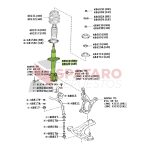 AMORTIGUADOR DELANTERO ETIOS 2013-2022 DER/IZQ * por unidad * Sachs - Imagen 3