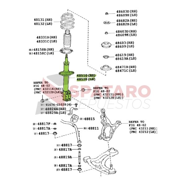 AMORTIGUADOR DELANTERO ETIOS 2013-2022 DER/IZQ * por unidad * Sachs - Imagen 3