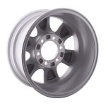 LLANTA DE ALEACION HILUX ORIGINAL 2009 AL 2011 GRIS - Imagen 3