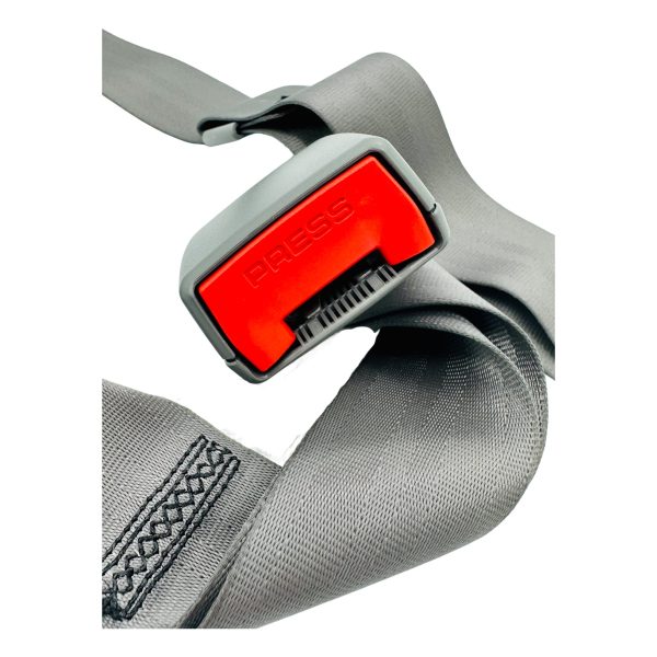 CINTURON SEGURIDAD TRASERO HILUX 2005-2015 GRIS HEMBRA/MACH0 - Imagen 3