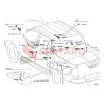 INTERRUPTOR APERTURA PUERTA HILUX-SW4 2016-2025 REVO ORIGINAL - Imagen 3
