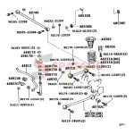 BUJE DE TENSOR BARRA TRASERA SUPERIOR SW4 1996-2003 *CORTA-CHICA* Taiwan - Imagen 3