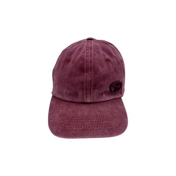 GORRA ORIGINAL TOYOTA PURPURA PRELAVADA - Imagen 3