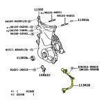 SENSOR GIRO / CIGUEÃ‘AL RPM CIGUEÃ‘AL COROLLA / RAV4 1.8 16V 2000-2010 TAIWAN - Imagen 3