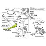 PARRILLA SUSPENCION TRASERA RAV4 2006-2012 DERECHA TOYAKO - Imagen 3