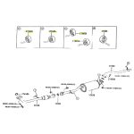 SOPORTE GOMA CAÑO ESCAPE HILUX 2005-2015 VIGO TAIWAN - Imagen 3