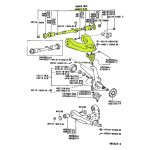 PARRILLA SUPERIOR IZQUIERDA TOYOTA HILUX 3L 4X4 5L TODAS con rotula - Imagen 3