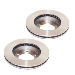 JUEGO DISCOS DE FRENO HILUX 1996-2001 3L 4X4 - 5L 2001-2004 TODAS TRW - Imagen 3