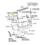 SOPORTE PARAGOLPE TRASERO DERECHO TOYOTA SW4 2012-2015 ORIGINAL - Imagen 3