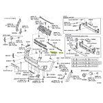 SOPORTE PARAGOLPE DELANTERO RAV4 2008-2011 DERECHO TAIWAN - Imagen 3