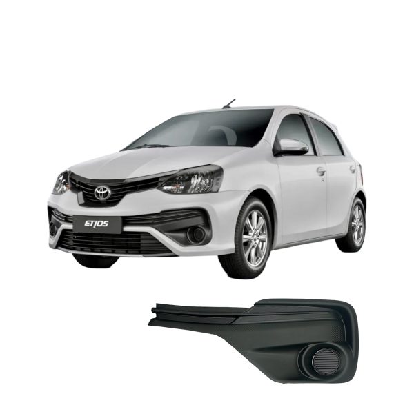 TAPA FARO AUXILIAR PARAGOLPE ETIOS 2017-2023 IZQUIERDO SIN AGUJERO RETOV - Imagen 3