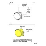 FARO AUXILIAR HILUX 2016 COROLLA 2014-2016 YARIS IZQUIERDO ORIGINAL - Imagen 3