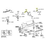 SOPORTE PARAGOLPE TRASERO COROLLA 2020-2024 DERECHO NACIONAL - Imagen 3