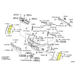 PUNTERA FENDER PARAGOLPE DELANTERO HILUX 2005-2011 DERECHO VIGO NAC/TAIWAN - Imagen 3