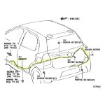 CABLE APERTURA BAUL ETIOS 2013-2024  *5 PUERTAS* ORIGINAL - Imagen 3