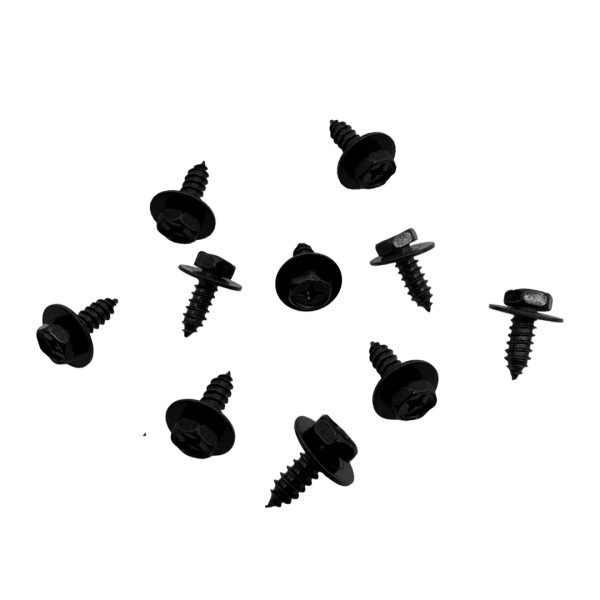 JUEGO X 10 TORNILLO NEGRO CABEZA PHILIPS -HEXAGONAL SPT - Imagen 3