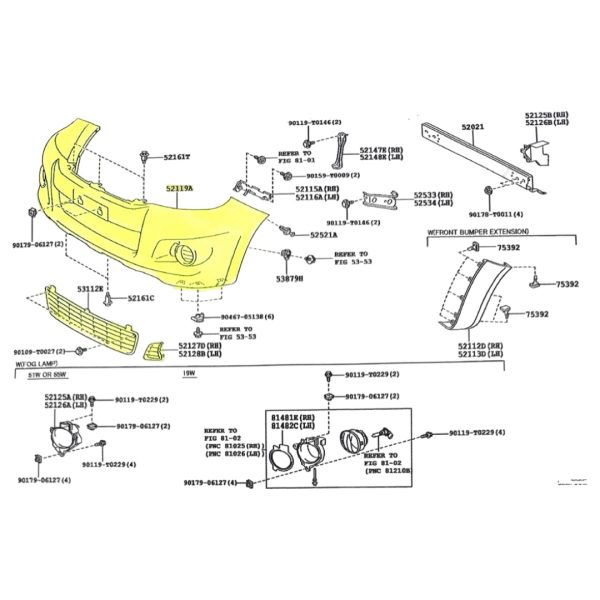 PARAGOLPE DELANTERO HILUX 2012-2015 *CON FENDER* FPI TAILANDIA - Imagen 3