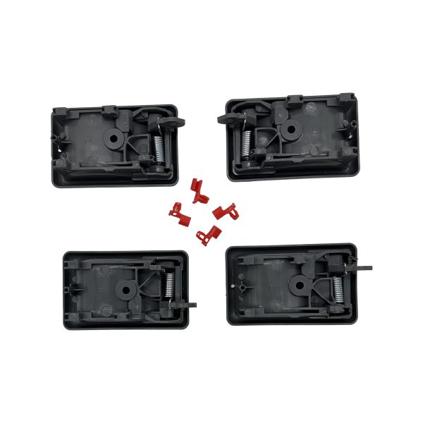 JUEGO X 4 MANIJAS INTERIOR ABRE PUERTA HILUX 1992-2004 IZQUIERDA- DERECHA SPT - Imagen 3