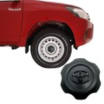 TAZA DE RUEDA NEGRA LLANTA CHAPA  HILUX 2016-2024 DX ORIGINAL - Imagen 3