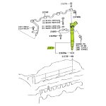 INYECTOR HILUX-SW4 2016-2023  1GD 2.8 CABEZA 72 Original - Imagen 3