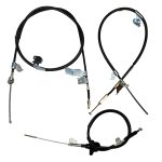 JUEGO X 3 CABLES FRENO MANO HILUX 2016-2024 IZQ/DER/PRIMARIO REVO NACIONAL - Imagen 3