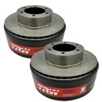 JUEGO DE DISCOS DE FRENO SW4 1997-2002 PARA LLANTA 16"  319 MM EXTERIOR -ver chasis- TRW - Imagen 3