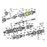 ***LIQUIDACION*** DESPLAZABLE HILUX 1992-2004 3RA Y 4TA 3L/ 5L ORIGINAL - Imagen 3