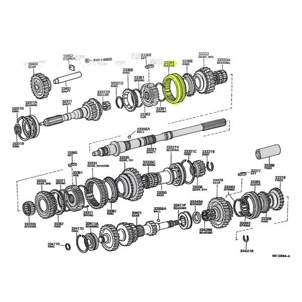 ***LIQUIDACION*** DESPLAZABLE HILUX 1992-2004 3RA Y 4TA 3L/ 5L ORIGINAL - Imagen 3
