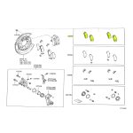 JUEGO DE PASTILLA FRENO TRASERAS SW4 2016-2023 /Prado Hi-q - Imagen 3