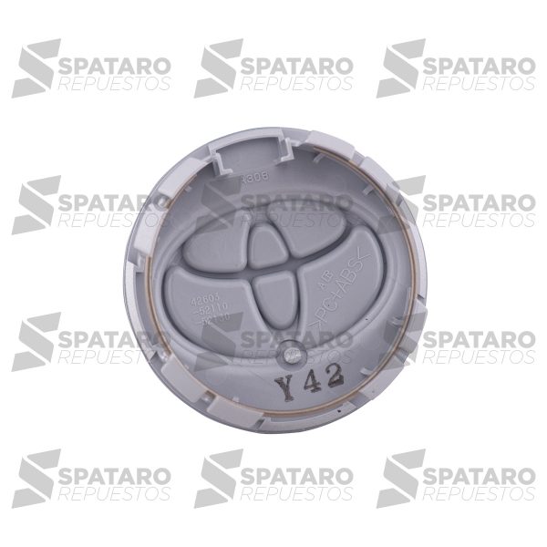 CENTRO DE LLANTA DE ALEACION TOYOTA ETIOS 2013-2018 ORIGINAL - Imagen 4