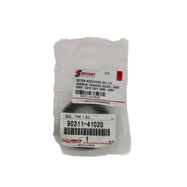 RETEN REDUCTOR SALIDA CARDAN TRASERO HILUX-SW4 2005-2015 SW4 1998-2004 1KZ  Original - Imagen 4