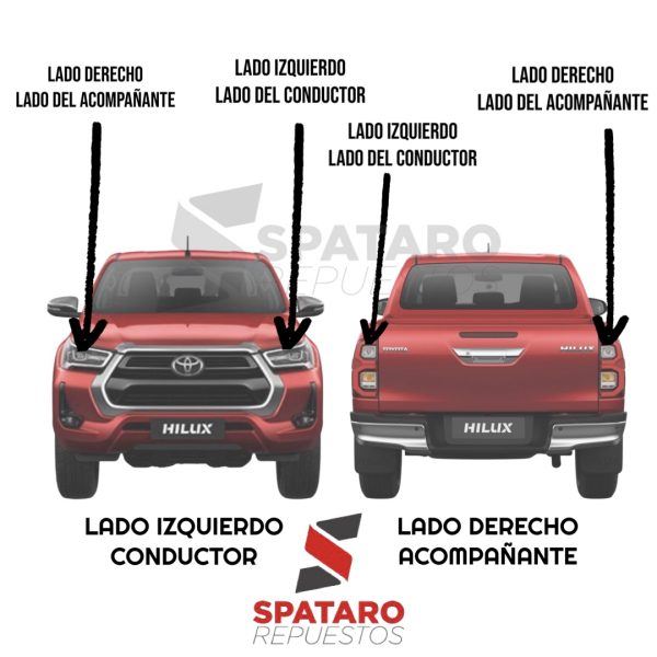 FARO TRASERO SW4 2005-2008 IZQUIERDO INTERIOR ORIGINAL - Imagen 4