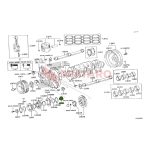 ENGRANAJE DE DISTRIBUCION HILUX-SW4 2005-2015 2.5-3.0 1KD/2KD/1KZ - Imagen 4