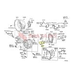 SEPARADOR ACEITE CAJA HILUX 2016-2023 MANUAL - VA DENTRO DE LA COLA DE CAJA - - Imagen 4
