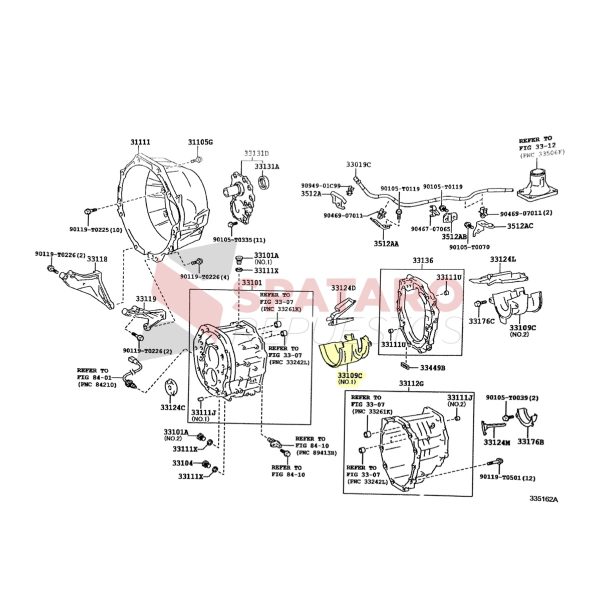 SEPARADOR ACEITE CAJA HILUX 2016-2023 MANUAL - VA DENTRO DE LA COLA DE CAJA - - Imagen 4