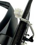 ESPEJO HILUX 2011-2015 NEGRO ELECTRICO SR 10 PINES IZQUIERDO ORIGINAL - Imagen 4
