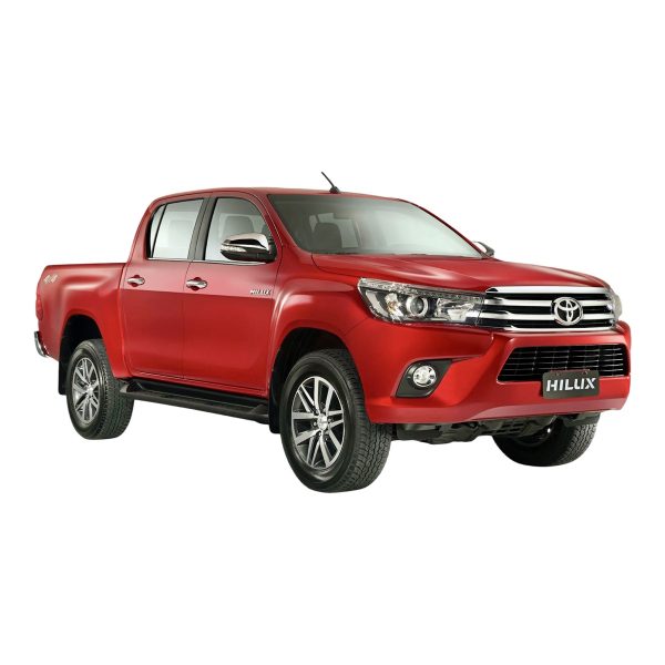 PARRILLA DE FRENTE HILUX 2016-2018 SR-SRV-SRX CROMADA COMPLETA SIN LOGO REVO TONG YANG - Imagen 4