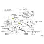 SOPORTE PARAGOLPE DELANTERO HILUX 2016-2023 DX DERECHO REVO Original - Imagen 4