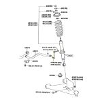 BIELETA BARRA ESTABILIZADORA HILUX-SW4 2005-2024 DERECHA VIGO-REVO Chase-K.R.C - Imagen 4