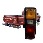 FARO TRASERO HILUX 1979-1982 DERECHO NEGRO COMPLETO TYC TAILANDIA - Imagen 4