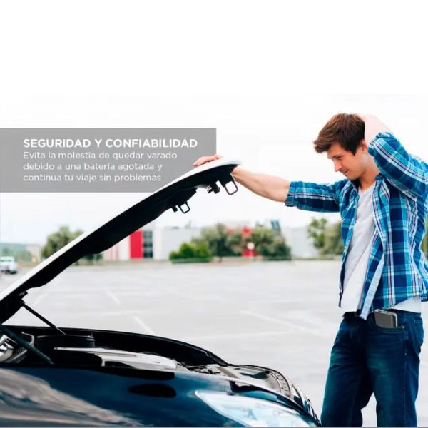 POWER BANK ARRANCADOR DE AUTO / MOTO 10000 MAH 12 VOL PORTATIL - Imagen 4