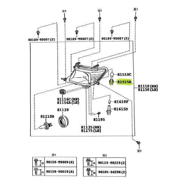 JUEGO DE PORTALAMPARA GIRO CON FICHA HILUX 2012-2015 SPT - Imagen 4