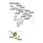 ROTOR DE ABS DE PALIER TRASERO HILUX-SW4 2005-2015 39.9 INT SPT - Imagen 4