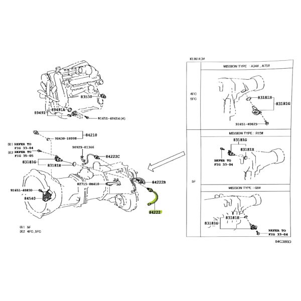INTERRUPTOR DOBLE HILUX 2005-2015 // RUNNER -VER CHASIS- SPT - Imagen 4