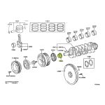 ENGRANAJE DE CIGUEÃ‘AL HILUX-SW4  2016-2025 (PARA CADENA) REVO TOYAKO - Imagen 4