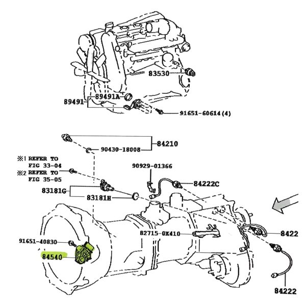 INTERRUPTOR NEUTRO CAJA AUTOMATICA HILUX 2005-2015 VIGO SPT - Imagen 4