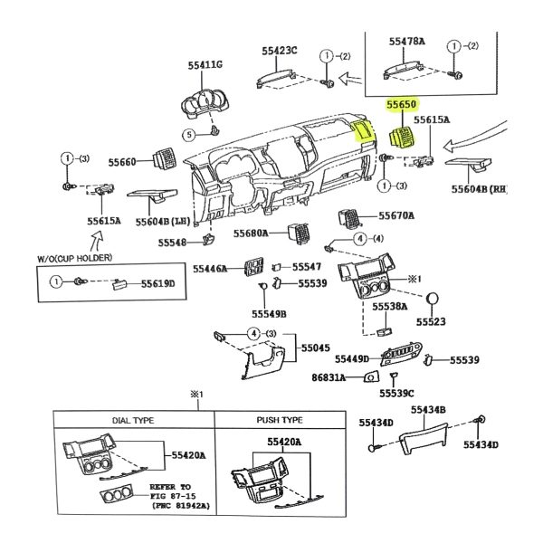REJILLA SALIDA DE AIRE HILUX-SW4 2005-2015 EXTERIOR DERECHA VIGO SPT - Imagen 4