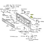 MANIJA DE PORTON NEGRA HILUX 1992-2015 CABINA DOBLE TAIWAN - Imagen 4