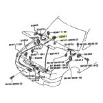 PALANCA TIRA CAPOT HILUX 1992-2004  2.8-3.0 3L/5L Taiwan - Imagen 4