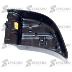 PISADERA PARAGOLPE TRASERO DERECHO TOYOTA HILUX 2005-2015 SRV CROMADO - Imagen 2